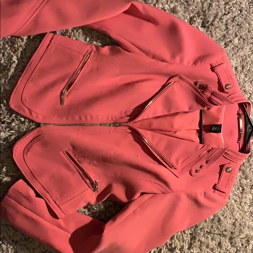 White House Black Market Pink jacket